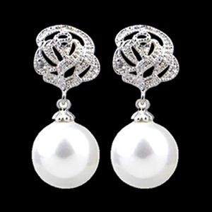 Pearl earrings